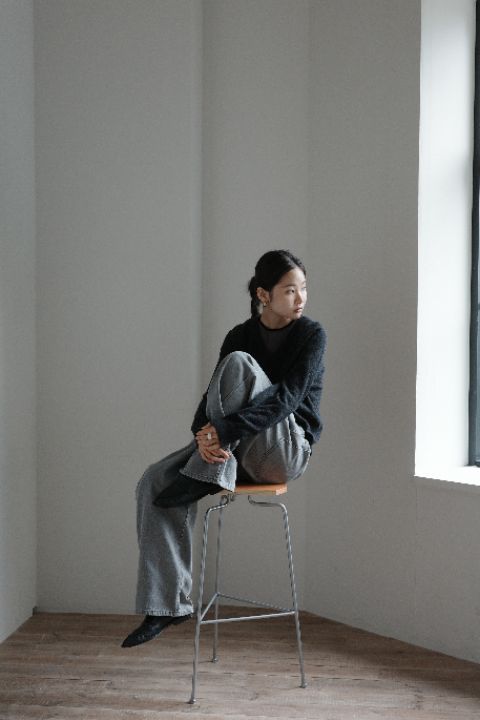 MARE東大門㊣代購女裝新款人氣時尚25秋冬職業推薦休閑牛仔褲MARE牛仔褲