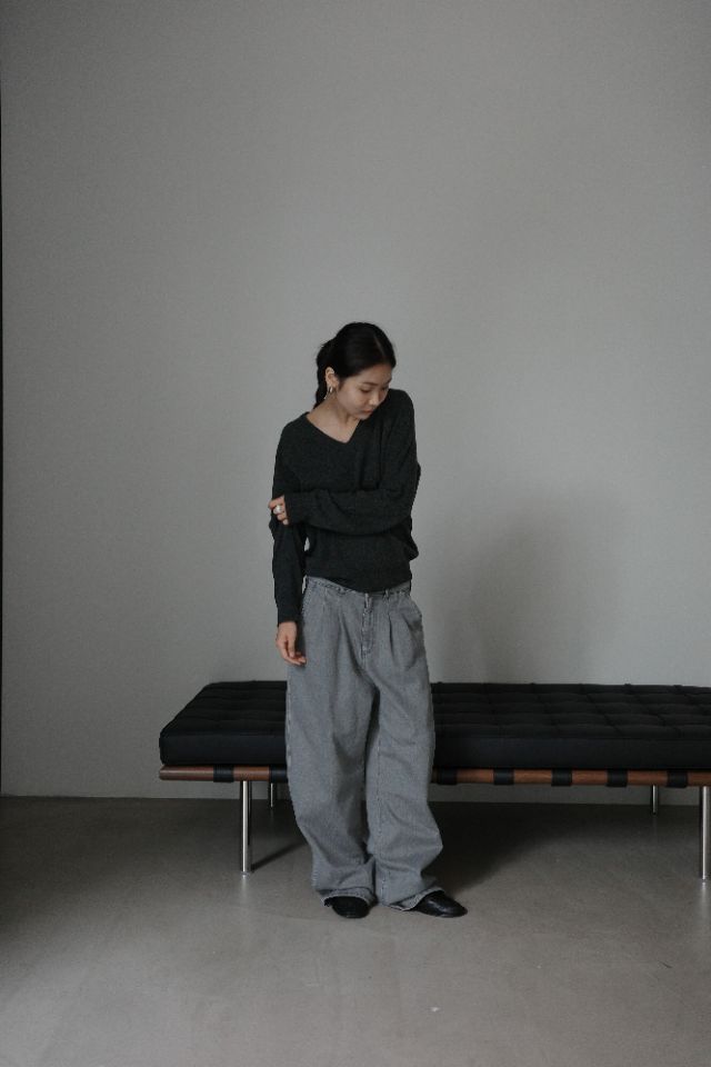 MARE東大門㊣代購女裝新款人氣時尚25秋冬職業推薦休閑牛仔褲MARE牛仔褲
