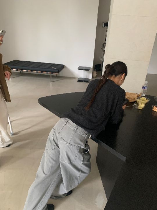 MARE東大門㊣代購女裝新款人氣時尚25秋冬職業推薦休閑牛仔褲MARE牛仔褲