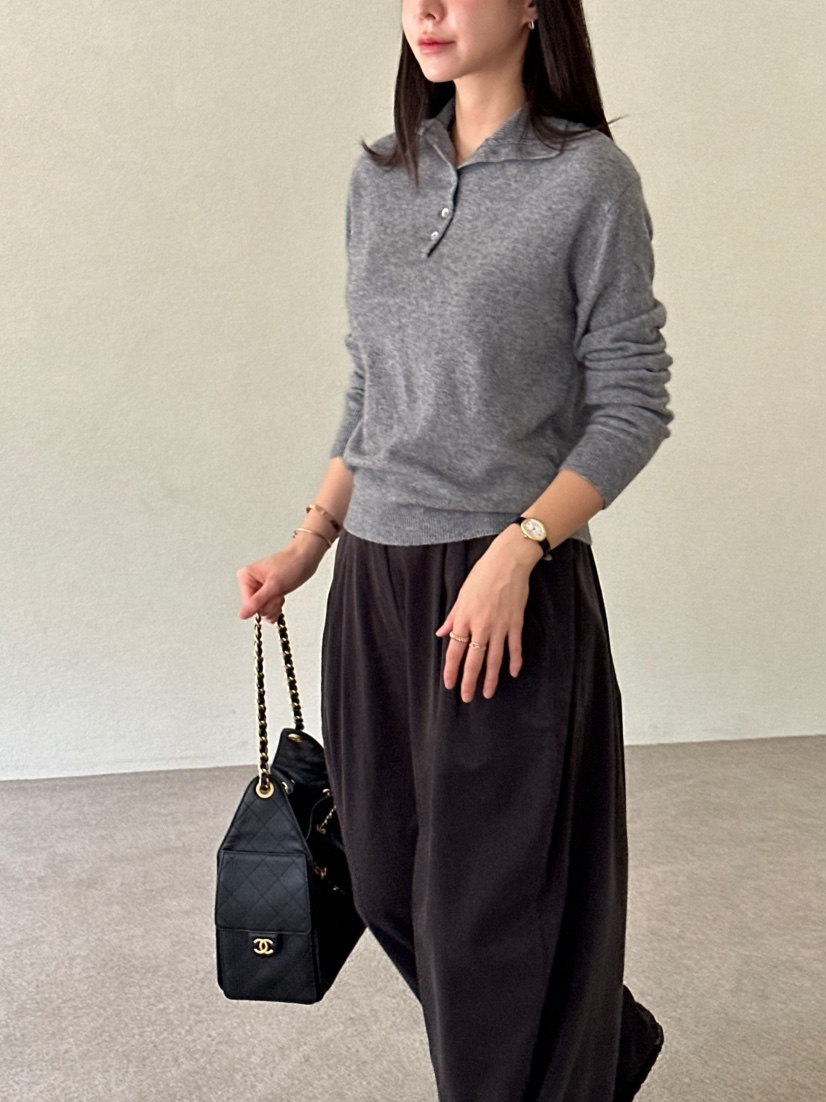 LE VASE東大門㊣實拍女裝新款熱賣人氣職業休閑針織衫浣熊LE VASE針織衫