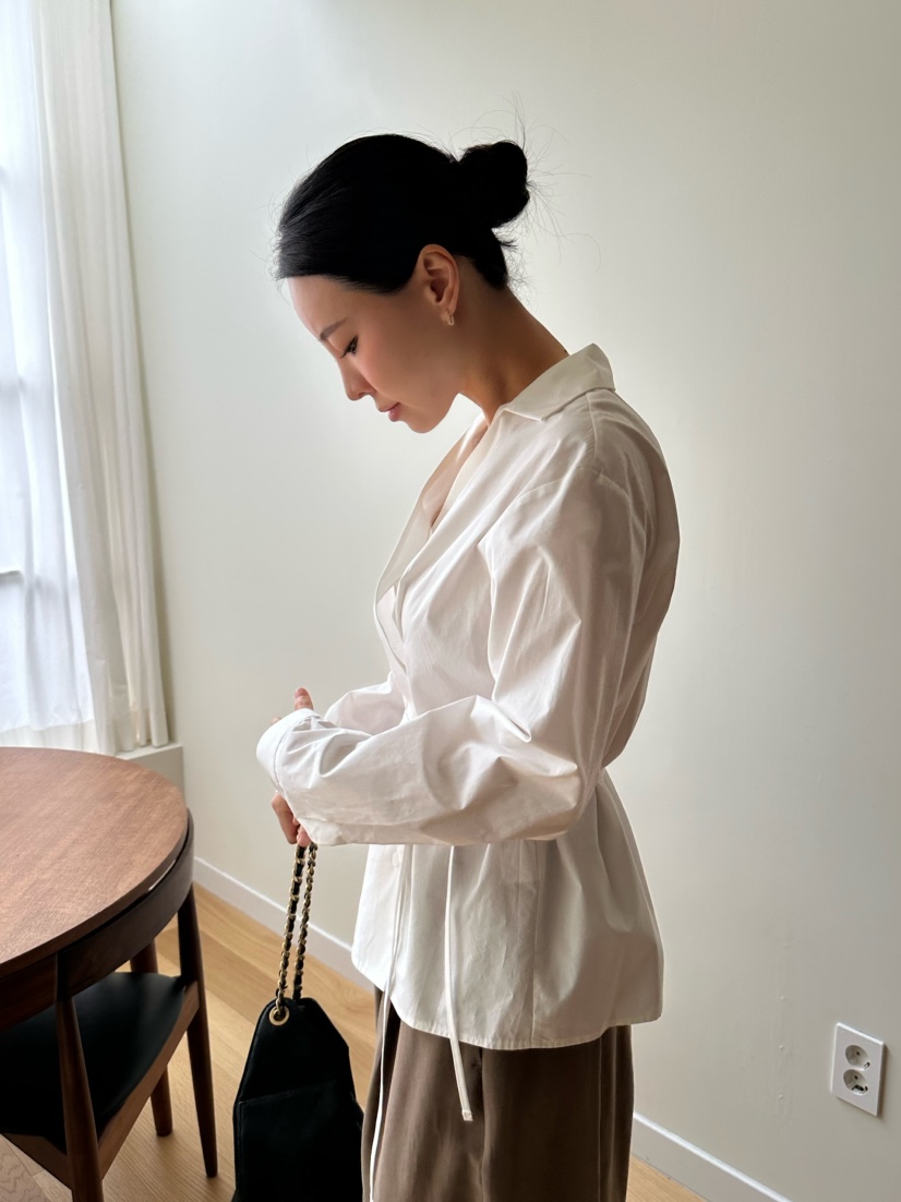 LE VASE東大門㊣直郵女裝新品人氣熱賣職業時尚襯衫蕾絲衫LE VASE襯衫/蕾絲衫