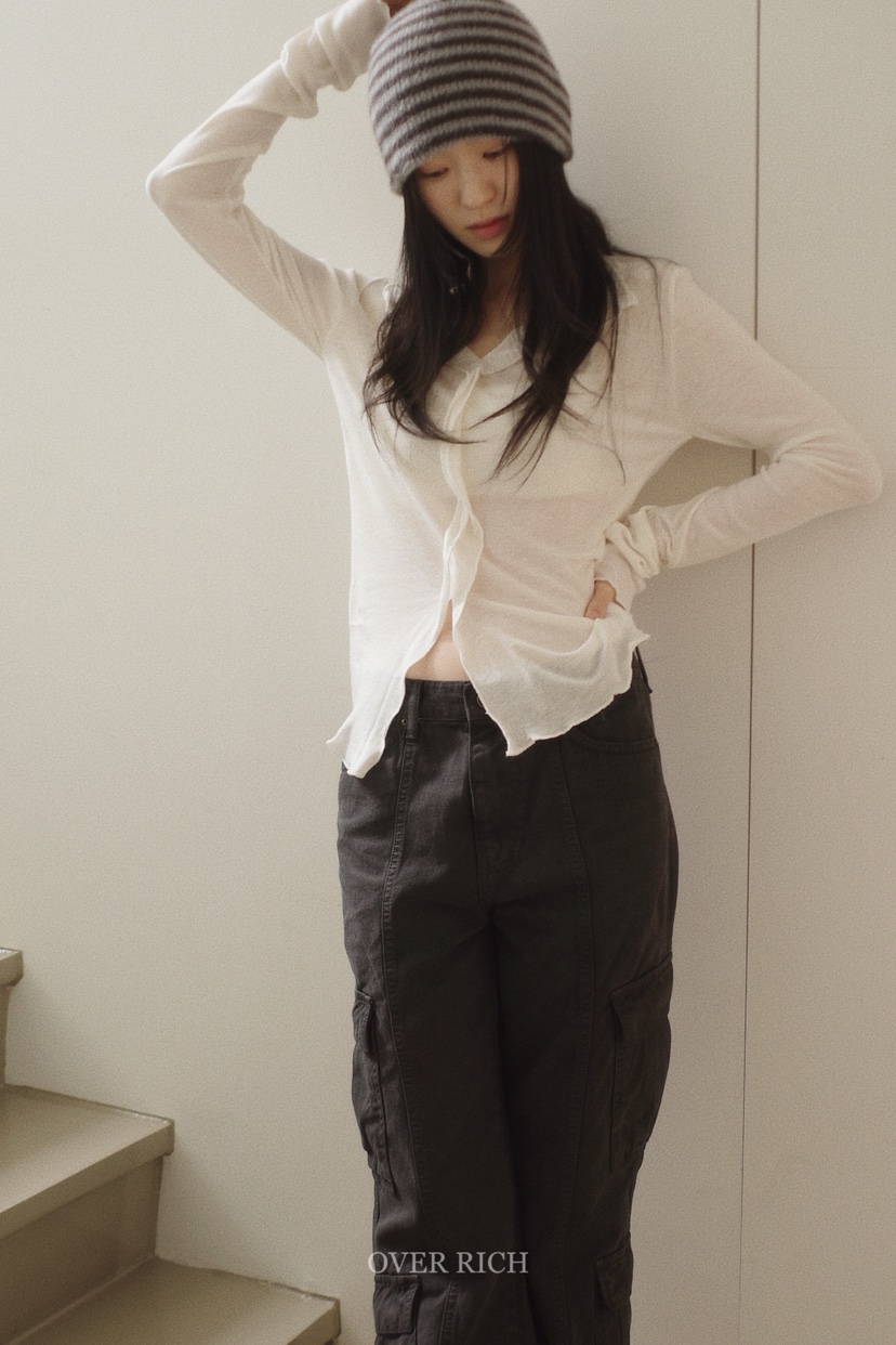 OVER RICH東大門㊣代購女士新品人氣推薦休閑熱賣職業牛仔褲OVER RICH牛仔褲