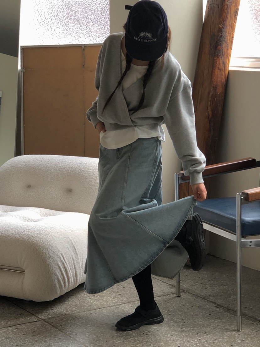 ONDO-P韓國直郵㊣女士新款休閑推薦人氣熱賣時尚衛衣假兩件ONDO-P衛衣