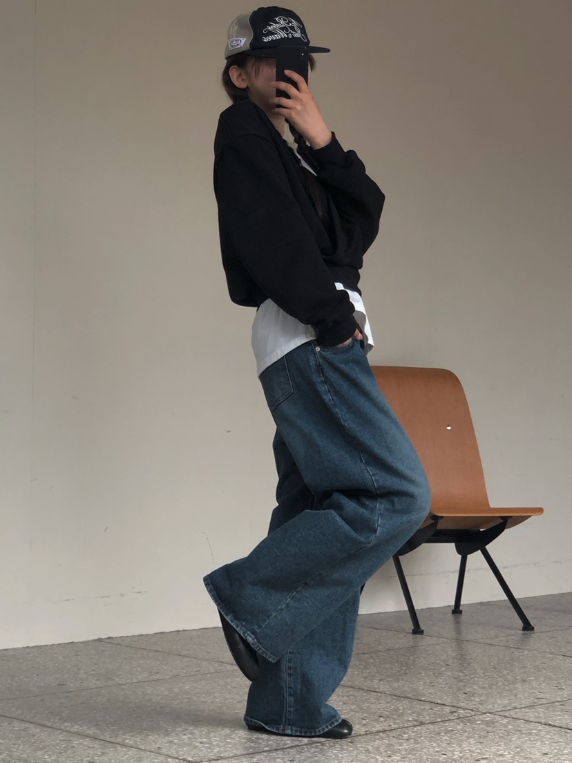 ONDO-P韓國直郵㊣女士新款休閑推薦人氣熱賣時尚衛衣假兩件ONDO-P衛衣