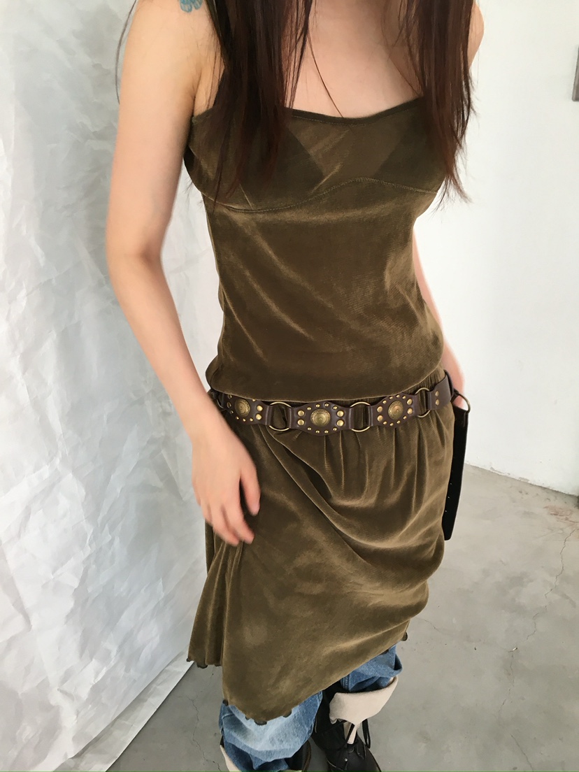 AWESOMESAUCE東大門㊣代購女士新款人氣套裝不含內搭天鵝絨套裝AWESOME SAUCE套裝