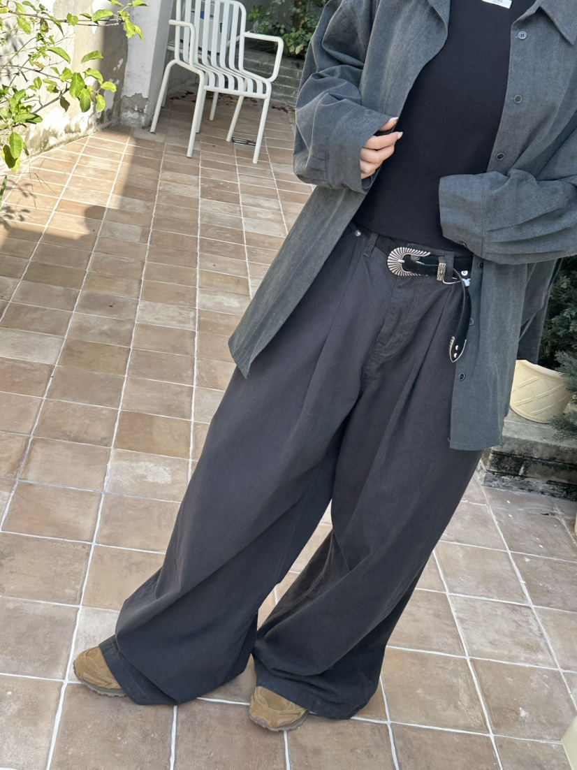 I MFACT韓國代購㊣女士新品職業熱賣真品人氣休閑褲不含腰帶I MFACT休閑褲