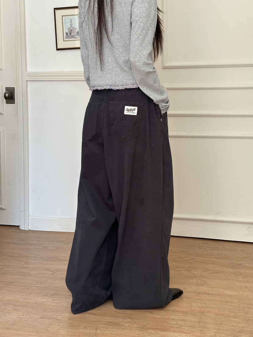 I MFACT韓國代購㊣女士新品職業熱賣真品人氣休閑褲不含腰帶I MFACT休閑褲