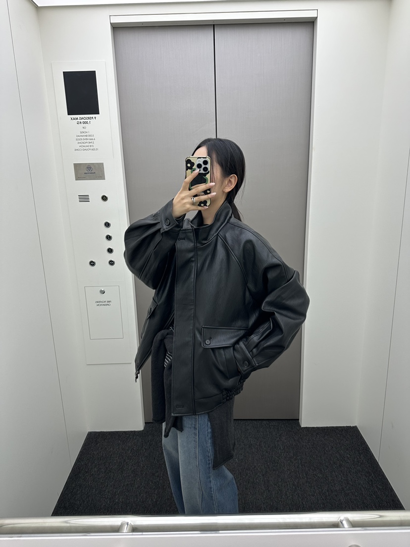 I MFACT東大門㊣實拍女裝新款真品人氣休閑推薦熱賣夾克皮革I MFACT夾克