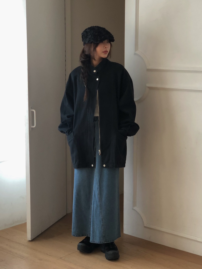 ONDO-P韓國直郵㊣女士新款25秋冬職業推薦人氣真品熱賣長裙ONDO-P長裙