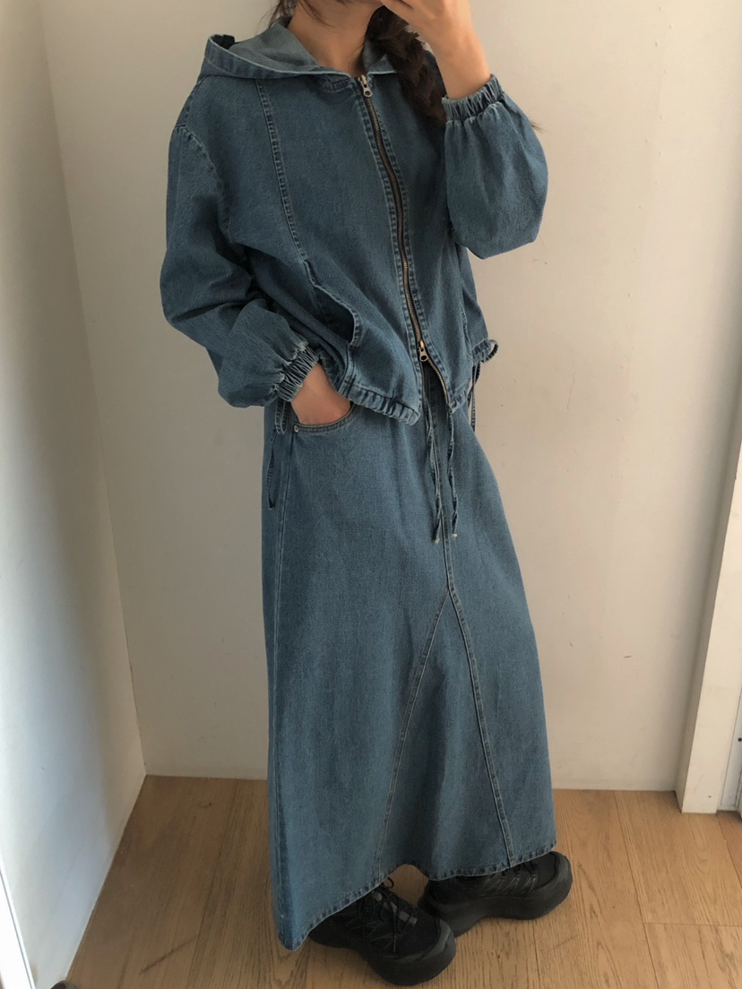 ONDO-P韓國直郵㊣女士新款25秋冬職業推薦人氣真品熱賣長裙ONDO-P長裙