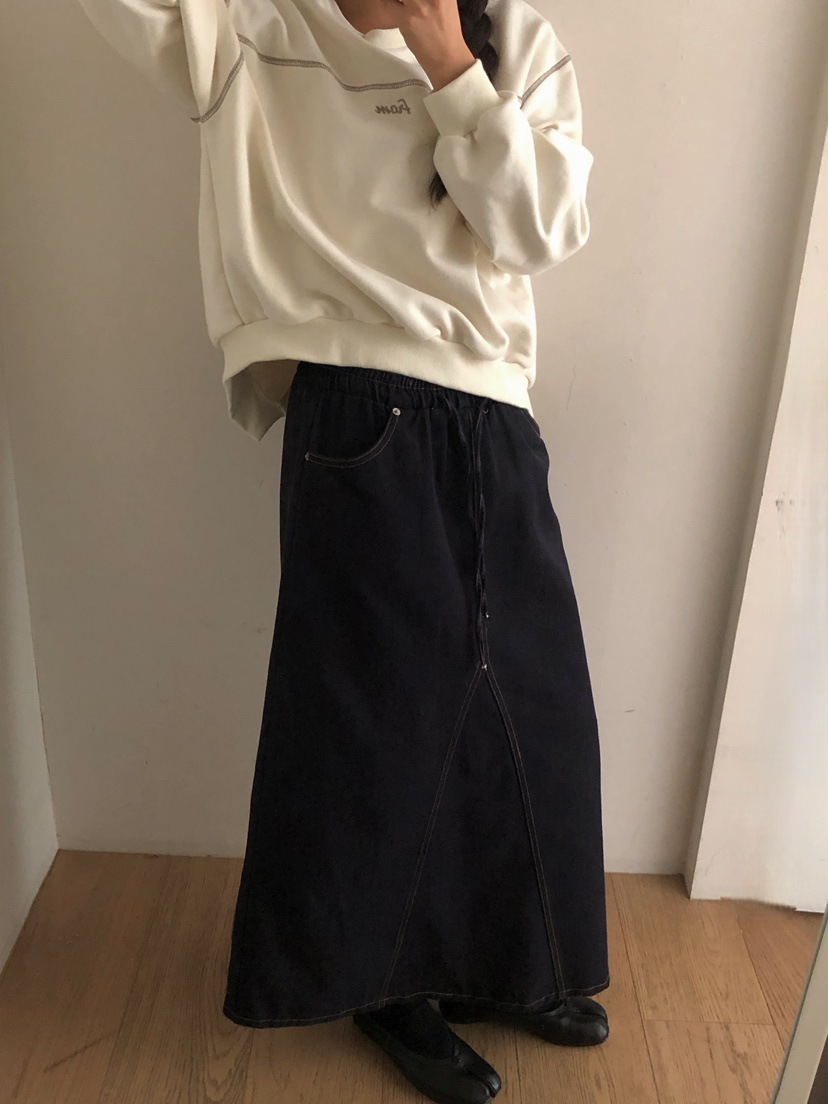 ONDO-P韓國直郵㊣女士新款25秋冬職業推薦人氣真品熱賣長裙ONDO-P長裙