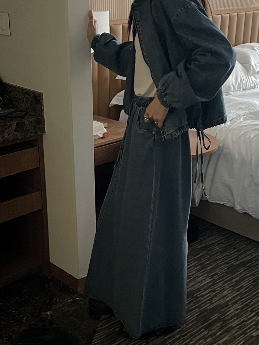 ONDO-P韓國直郵㊣女士新款25秋冬職業推薦人氣真品熱賣長裙ONDO-P長裙