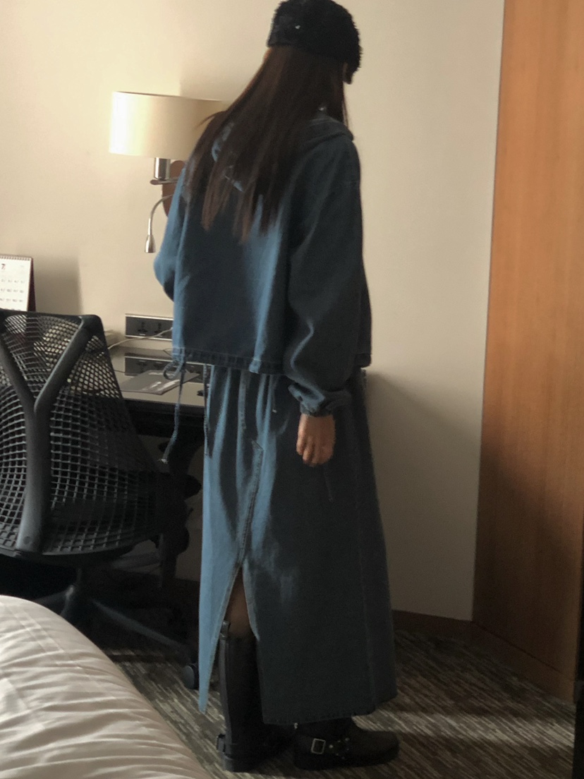 ONDO-P韓國直郵㊣女士新款25秋冬職業推薦人氣真品熱賣長裙ONDO-P長裙