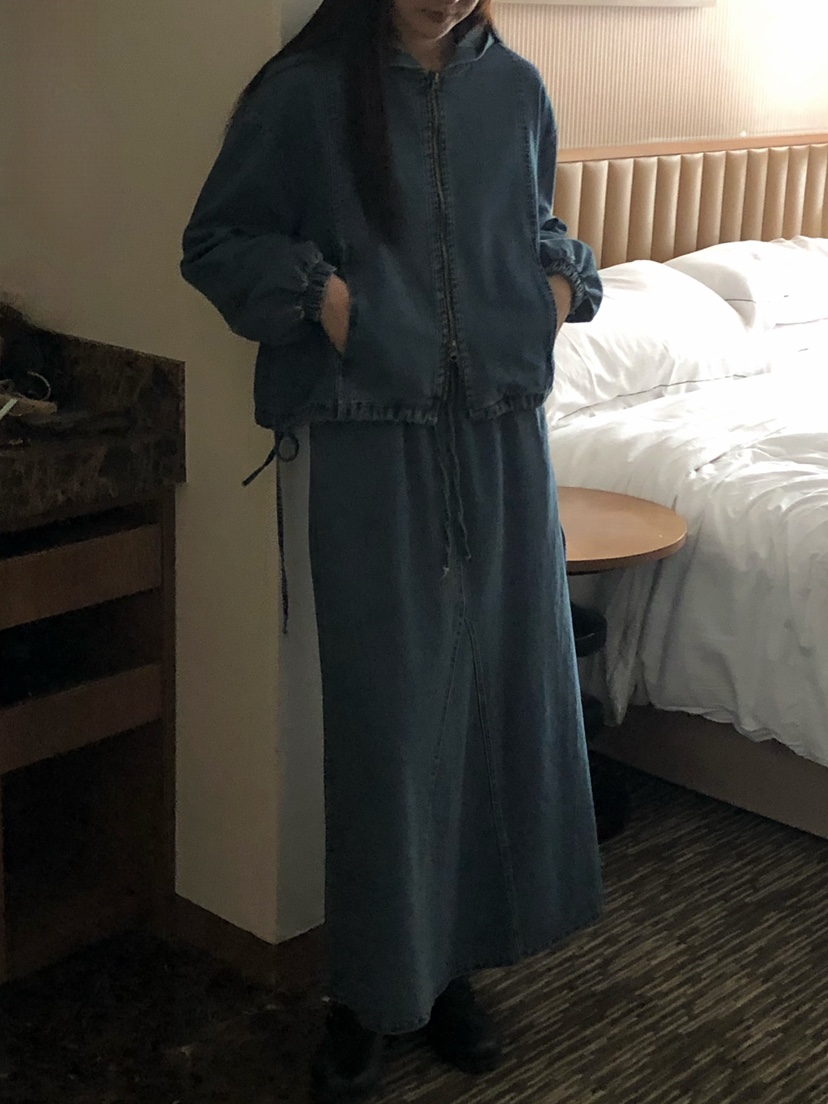ONDO-P韓國直郵㊣女士新款25秋冬職業推薦人氣真品熱賣長裙ONDO-P長裙