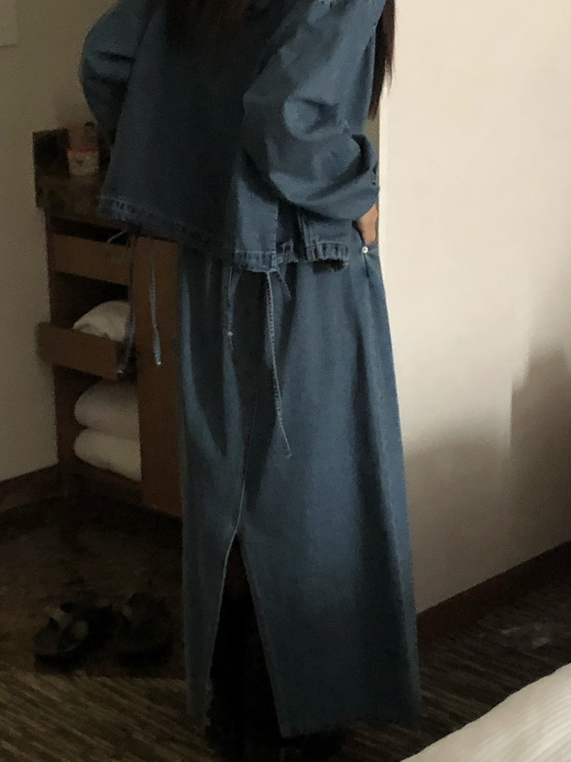 ONDO-P韓國直郵㊣女士新款25秋冬職業推薦人氣真品熱賣長裙ONDO-P長裙
