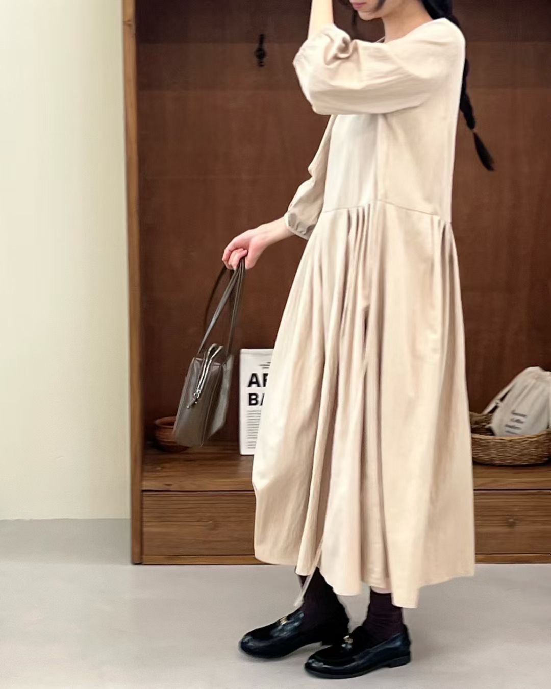 TERROIR東大門㊣代購女士新品人氣熱賣休閑推薦真品職業連衣裙TERROIR連衣裙圖色2