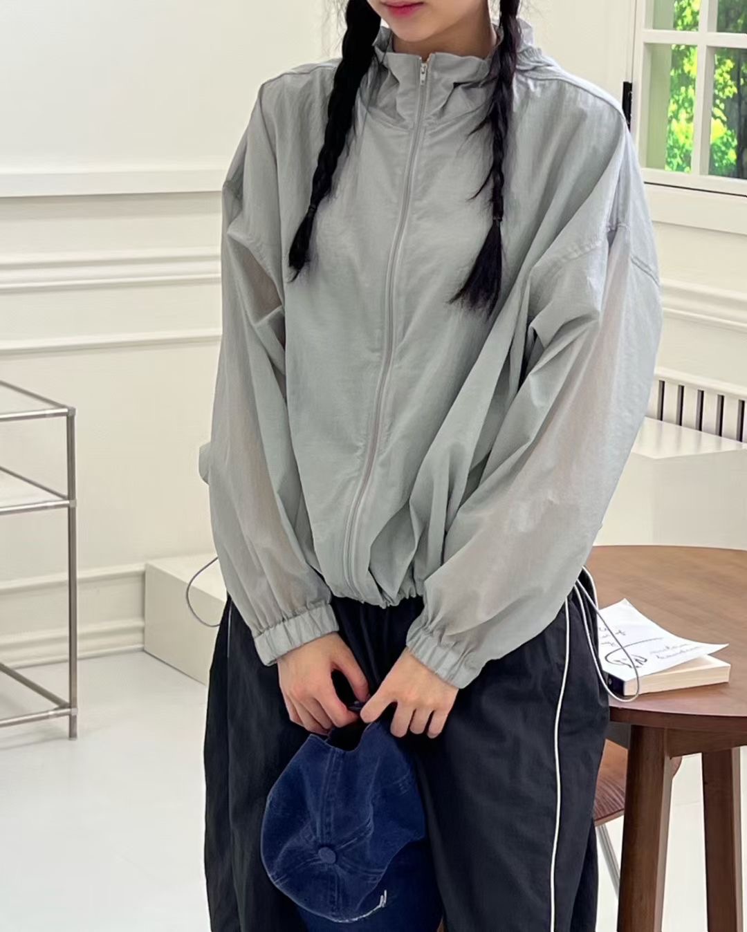 TERROIR韓國代購㊣女裝新款推薦休閑時尚職業人氣熱賣25秋冬夾克TERROIR夾克圖色2