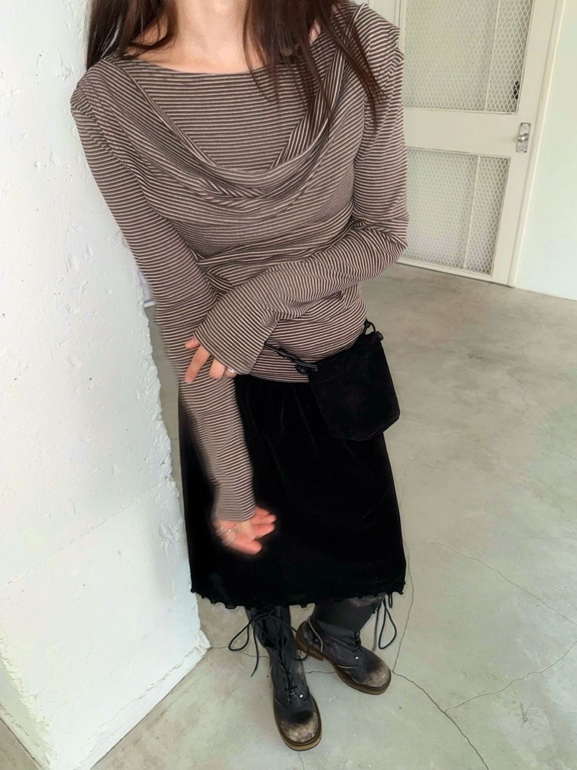 AWESOMESAUCE東大門㊣代購女士新品休閑職業真品時尚長袖T恤AWESOME SAUCE長袖T恤
