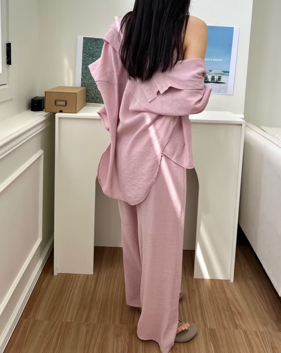 TERROIR東大門㊣代購女裝新品熱賣25秋冬真品時尚職業休閑褲TERROIR休閑褲