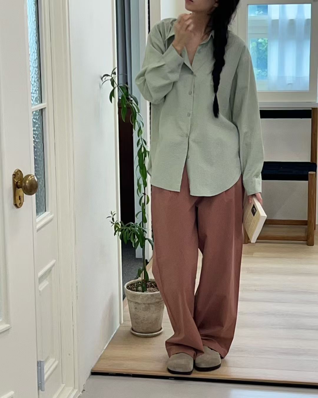 TERROIR韓國代購㊣女裝新款人氣推薦熱賣真品25秋冬襯衫蕾絲衫TERROIR襯衫/蕾絲衫圖色3