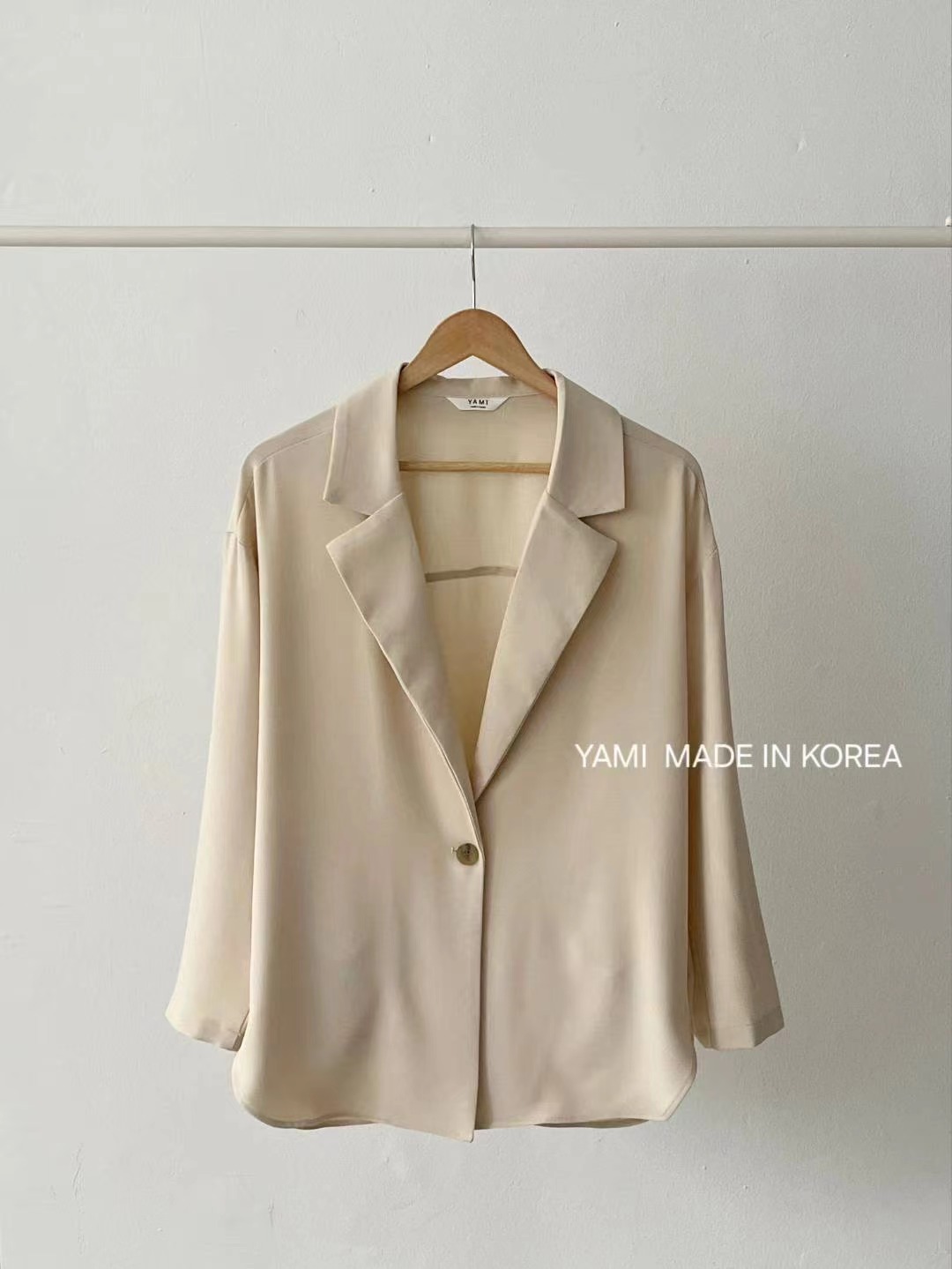 YAMI-야미-T韓國直郵㊣女士新款真品熱賣人氣25秋冬時尚夾克YAMI夾克