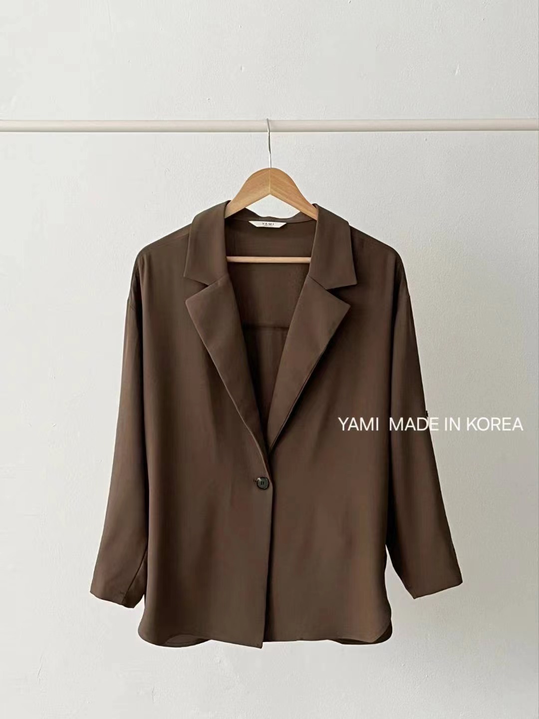 YAMI-야미-T韓國直郵㊣女士新款真品熱賣人氣25秋冬時尚夾克YAMI夾克圖色2