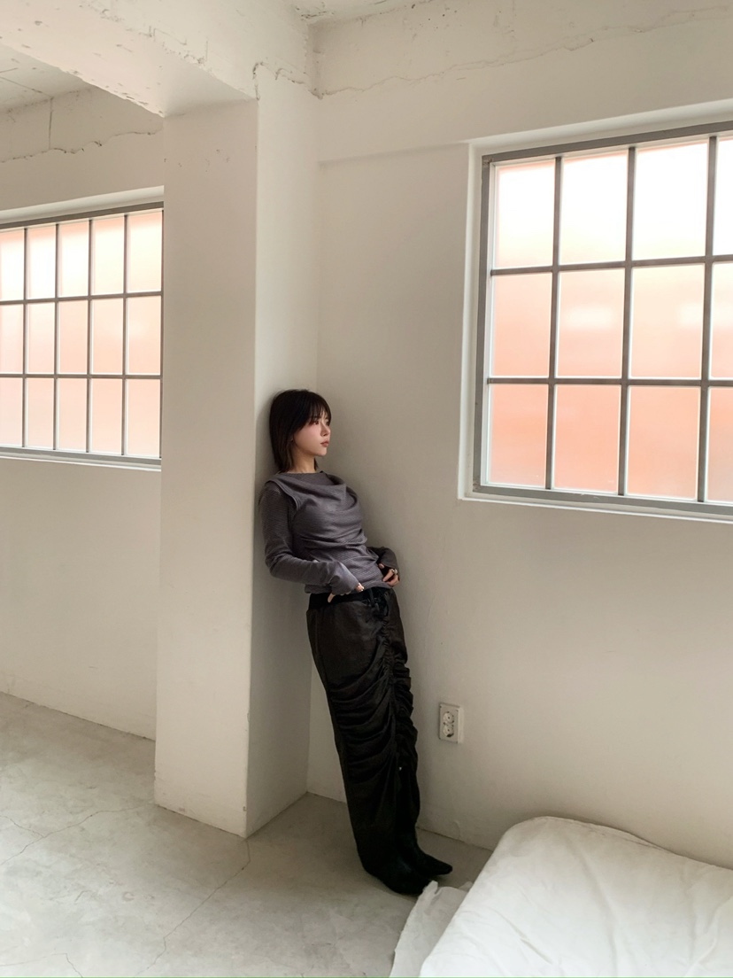 AWESOMESAUCE東大門㊣直郵女士新品休閑時尚熱賣推薦真品長裙AWESOME SAUCE長裙