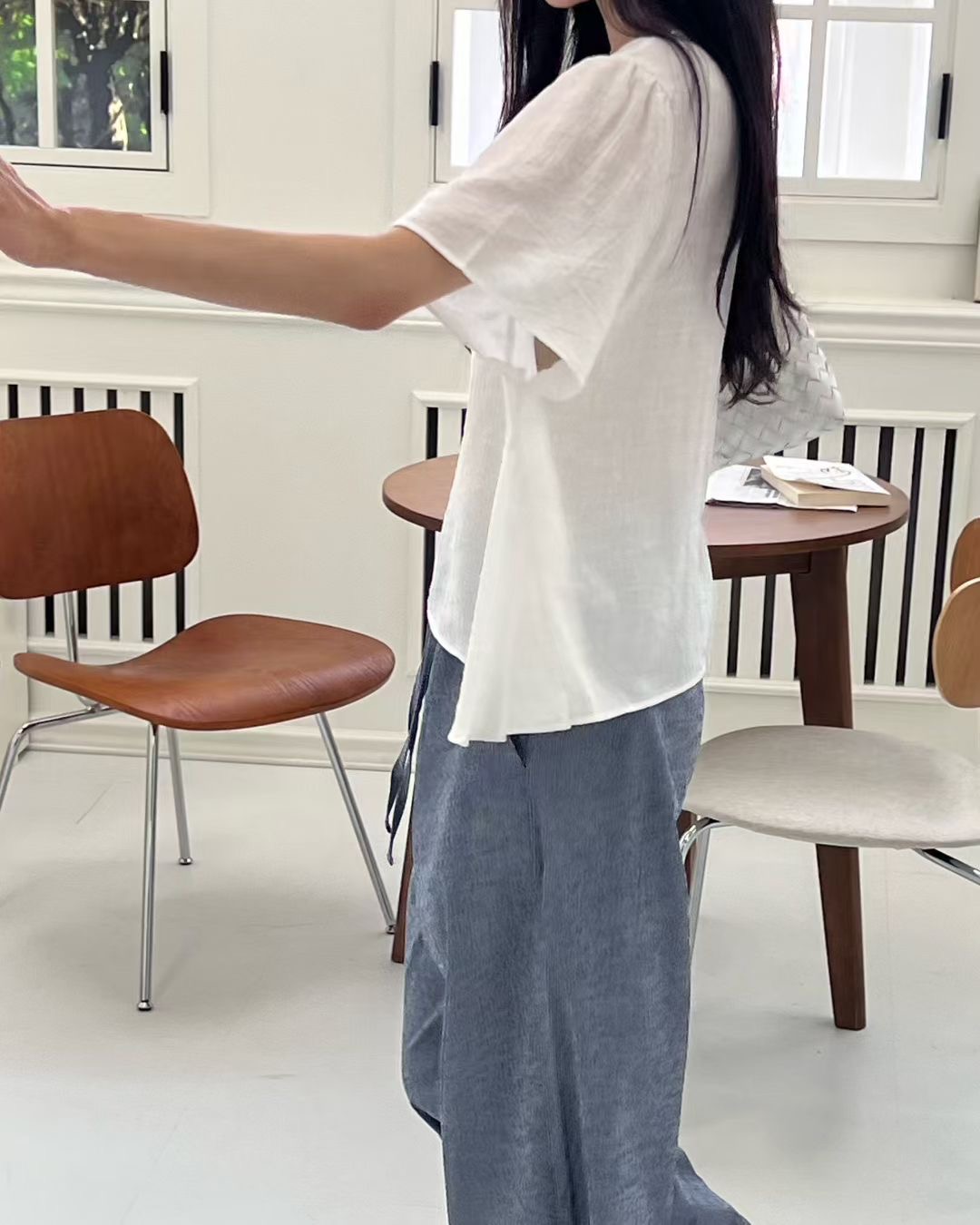 TERROIR東大門㊣直郵女士新款推薦熱賣職業人氣時尚襯衫蕾絲衫TERROIR襯衫/蕾絲衫