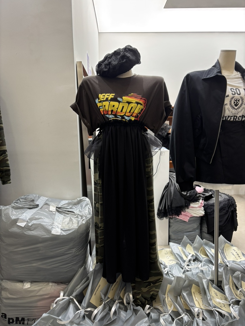 INTHEEND韓國代購㊣女士新品推薦真品25秋冬熱賣連衣裙雪紡INTHEEND連衣裙