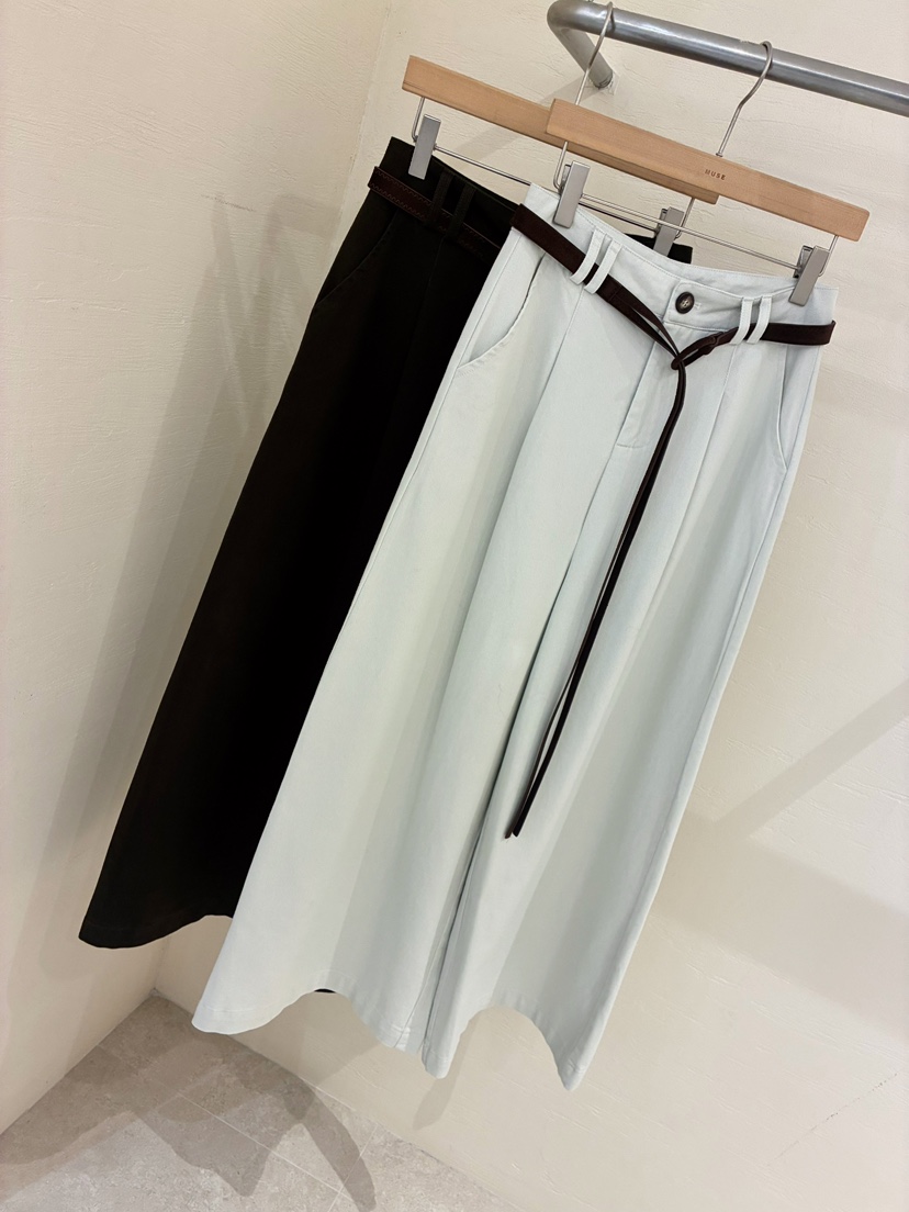 MUSE-P東大門㊣直郵女裝新品人氣休閑25秋冬休閑褲不含腰帶MUSE-P休閑褲