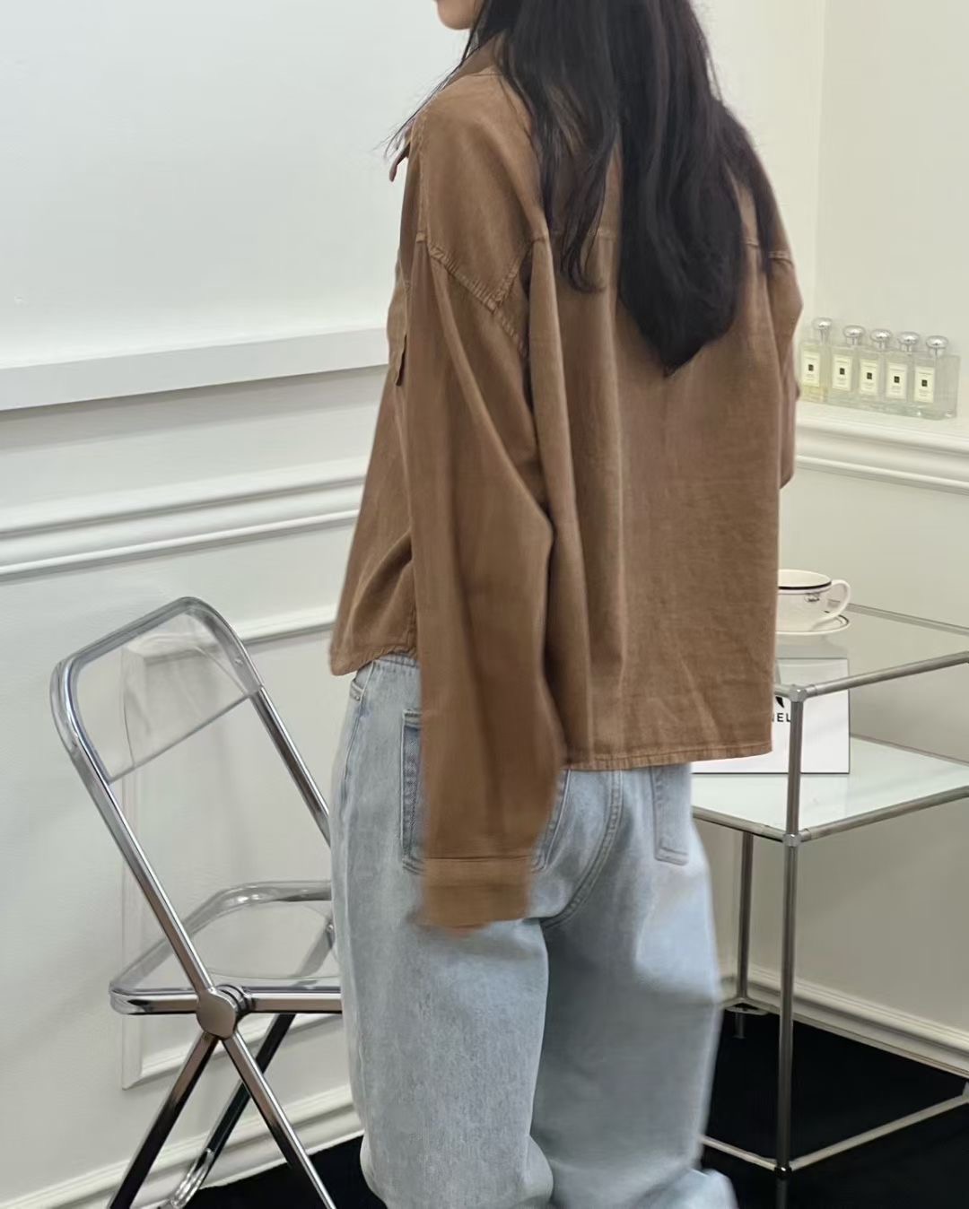 TERROIR韓國代購㊣女裝新款推薦熱賣真品人氣時尚襯衫蕾絲衫TERROIR襯衫/蕾絲衫