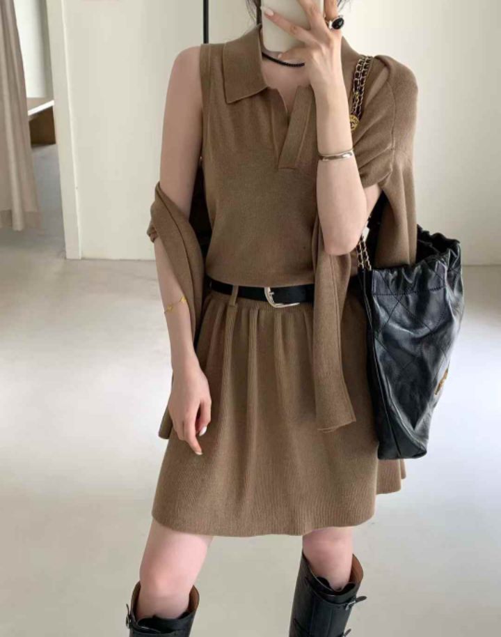 FEMME東大門㊣直郵女裝新款休閑熱賣職業套裝不含腰帶套裝開衫FEMME套裝