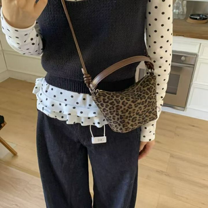 TROUVAILLE東大門㊣實拍女裝新品時尚真品熱賣休閑單肩斜跨包TROUVAILLE單肩/斜跨包圖色2