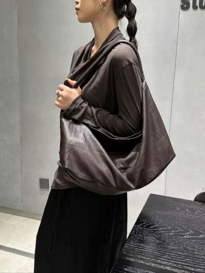 TROUVAILLE韓國直郵㊣女士新品人氣時尚真品25秋冬單肩斜跨包TROUVAILLE單肩/斜跨包圖色2