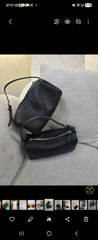 TROUVAILLE東大門㊣代購女士新品職業推薦時尚單肩斜跨包羊皮TROUVAILLE單肩/斜跨包