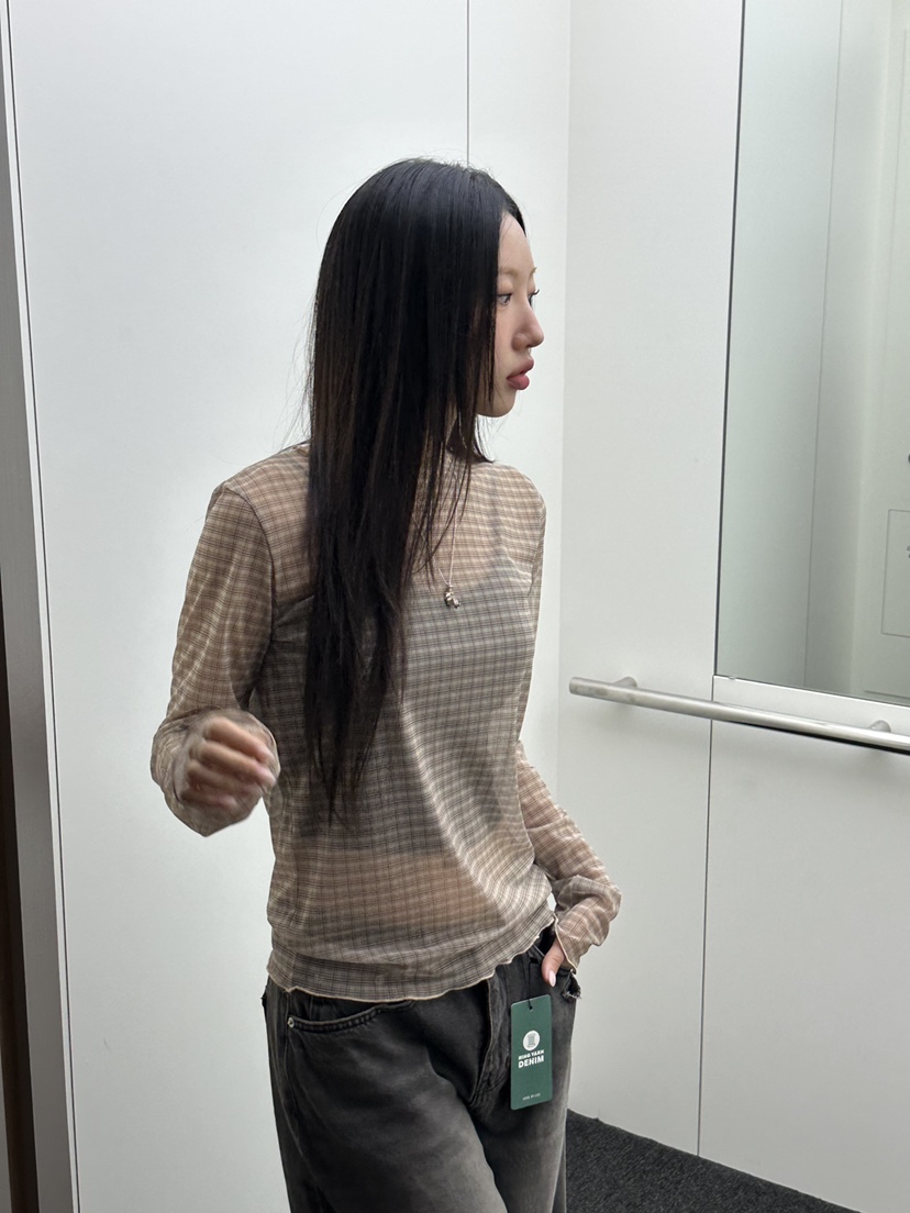 I MFACT東大門㊣代購女士新款時尚真品25秋冬職業休閑長袖T恤I MFACT長袖T恤