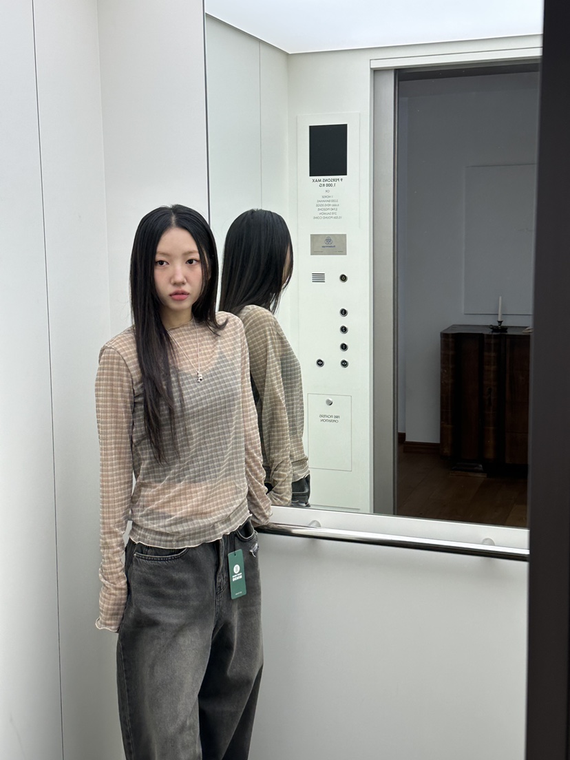I MFACT東大門㊣代購女士新款時尚真品25秋冬職業休閑長袖T恤I MFACT長袖T恤