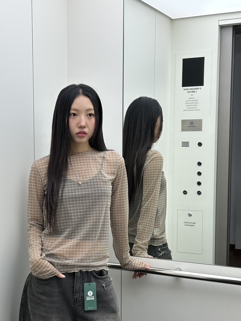 I MFACT東大門㊣代購女士新款時尚真品25秋冬職業休閑長袖T恤I MFACT長袖T恤