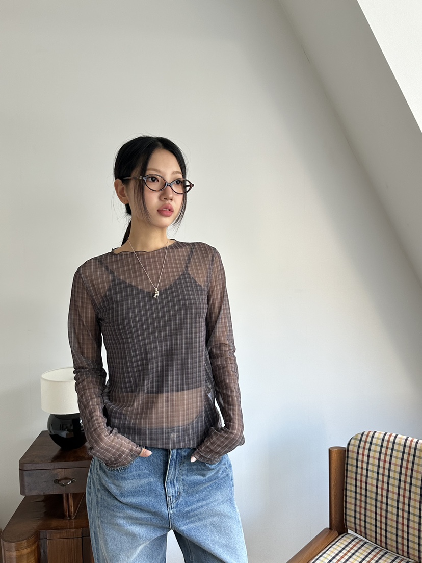 I MFACT東大門㊣代購女士新款時尚真品25秋冬職業休閑長袖T恤I MFACT長袖T恤圖色2