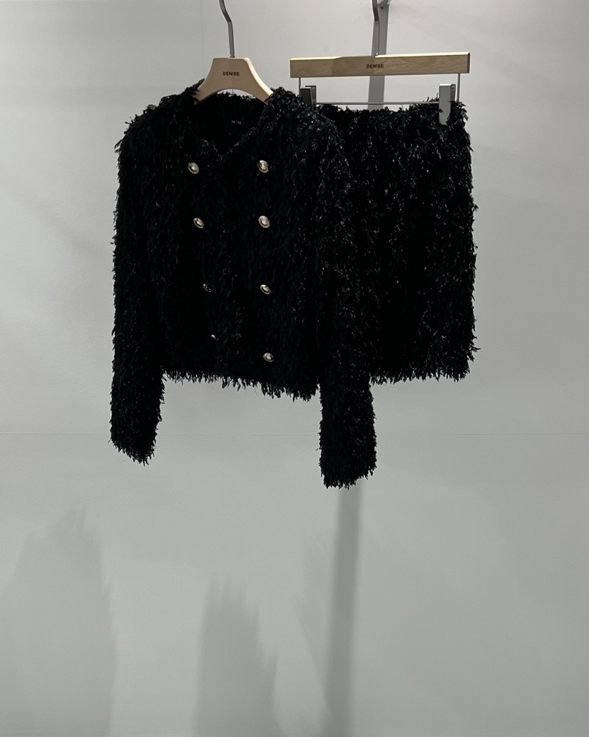 DENISE韓國代購㊣女裝新品25秋冬時尚休閑職業真品熱賣短裙DENISE短裙