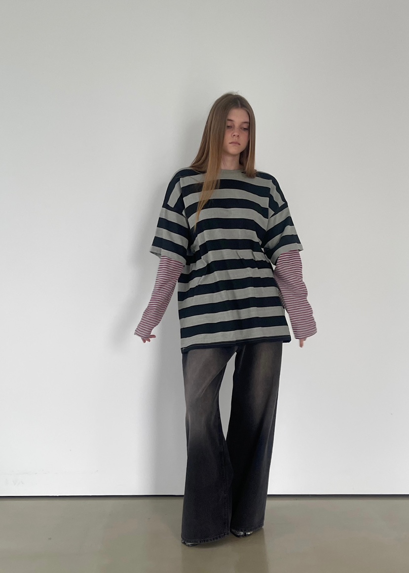 ANOTHER AVENUE韓國直郵㊣女裝新品25秋冬牛仔褲水洗牛仔布ANOTHER AVENUE牛仔褲
