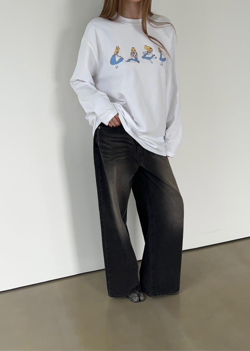 ANOTHER AVENUE韓國直郵㊣女裝新品25秋冬牛仔褲水洗牛仔布ANOTHER AVENUE牛仔褲