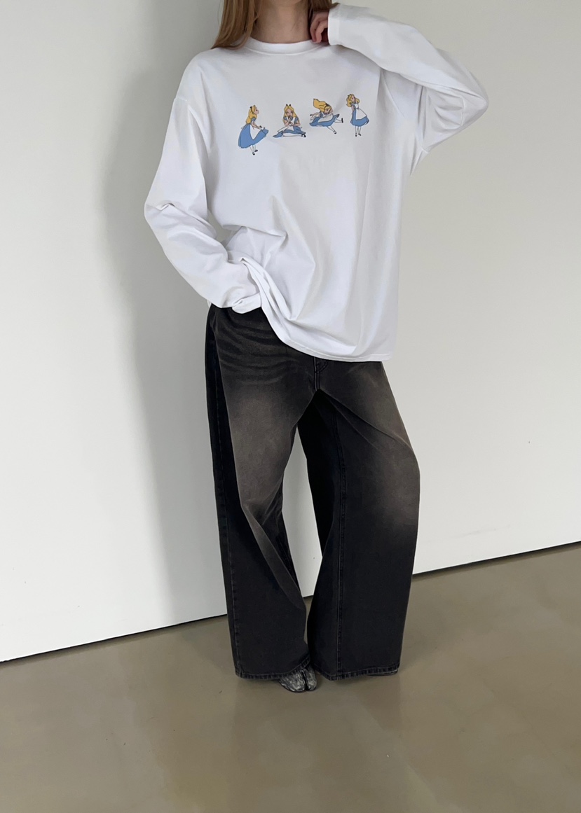 ANOTHER AVENUE韓國直郵㊣女裝新品25秋冬牛仔褲水洗牛仔布ANOTHER AVENUE牛仔褲
