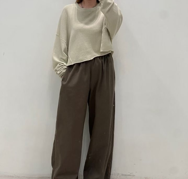 ZACCU韓國代購㊣女士新品休閑熱賣25秋冬時尚真品職業長袖T恤ZACCU長袖T恤