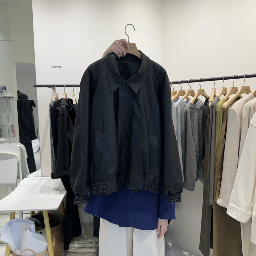 MOWER東大門㊣實拍女裝新品25秋冬推薦時尚人氣熱賣職業夾克MOWER夾克