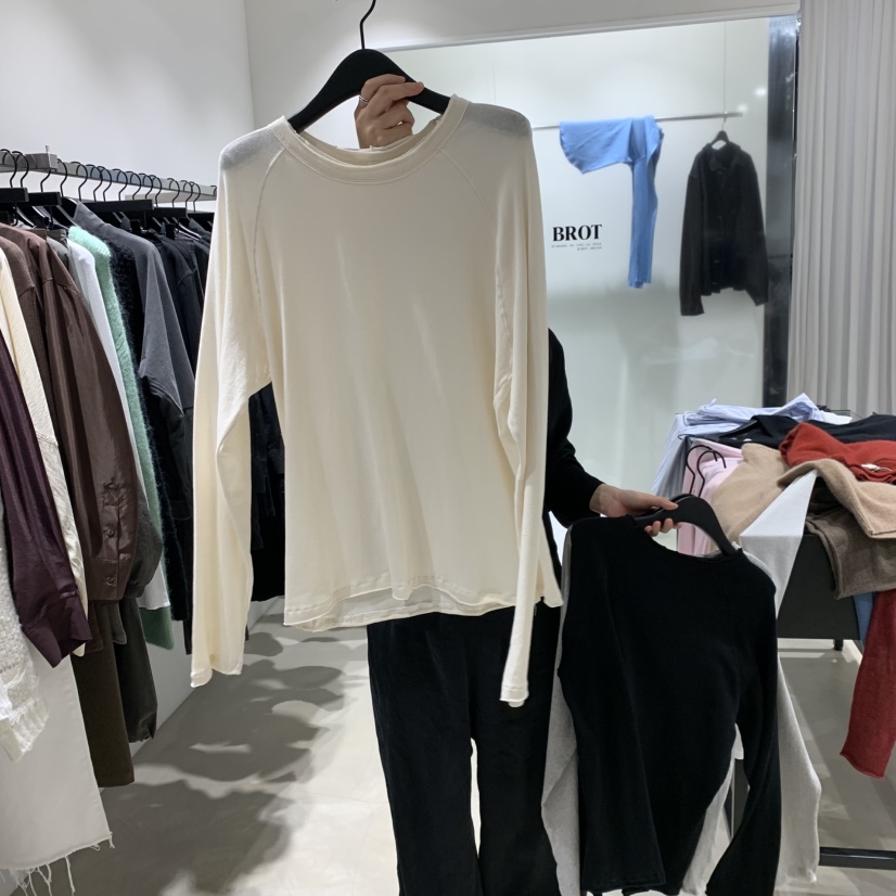 BROT東大門㊣代購女裝新品真品時尚職業熱賣25秋冬人氣長袖T恤BROT長袖T恤