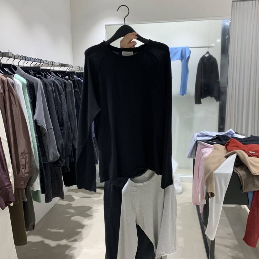 BROT東大門㊣代購女裝新品真品時尚職業熱賣25秋冬人氣長袖T恤BROT長袖T恤圖色2
