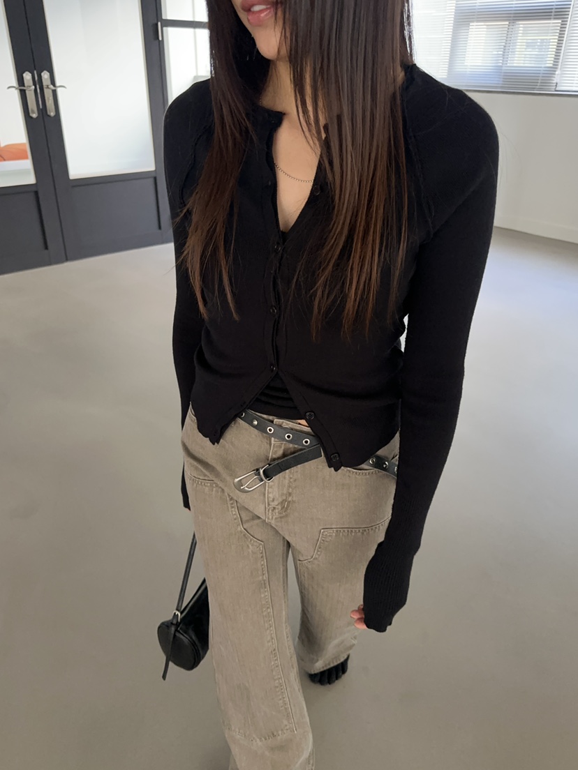 ACME韓國直郵㊣女裝新品熱賣人氣時尚職業25秋冬真品針織衫ACME針織衫