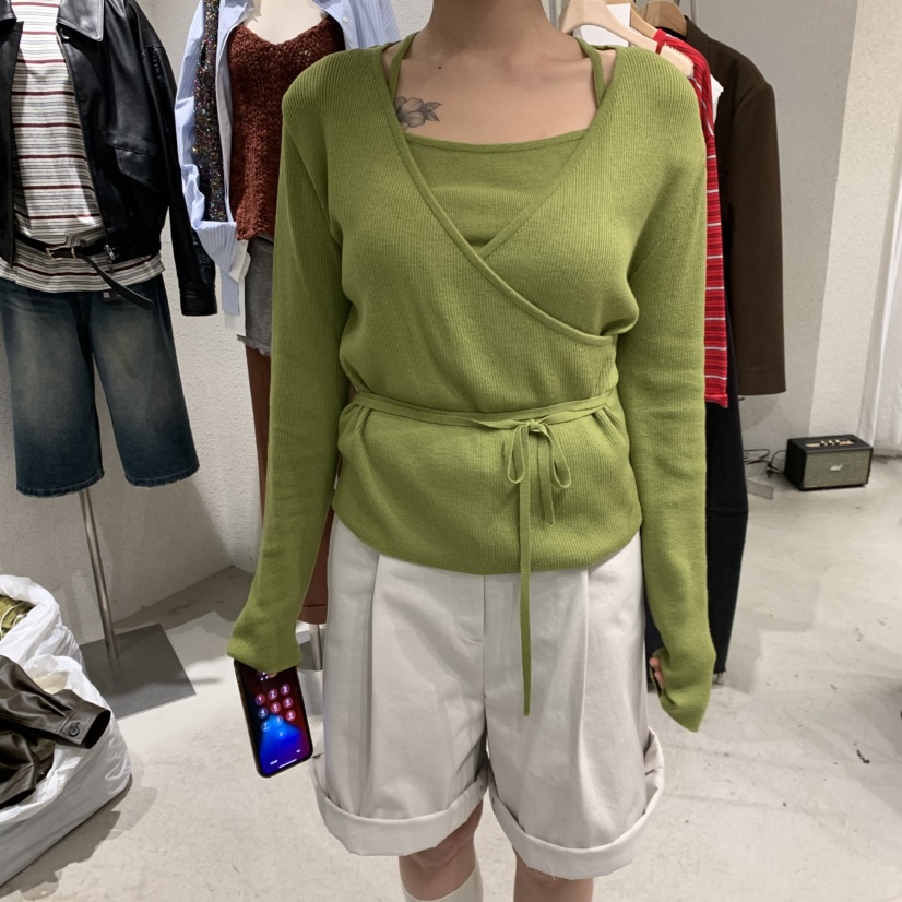 SSEMIENNE韓國直郵㊣女士新品推薦25秋冬熱賣人氣套裝套裝開衫SSENIQUE套裝