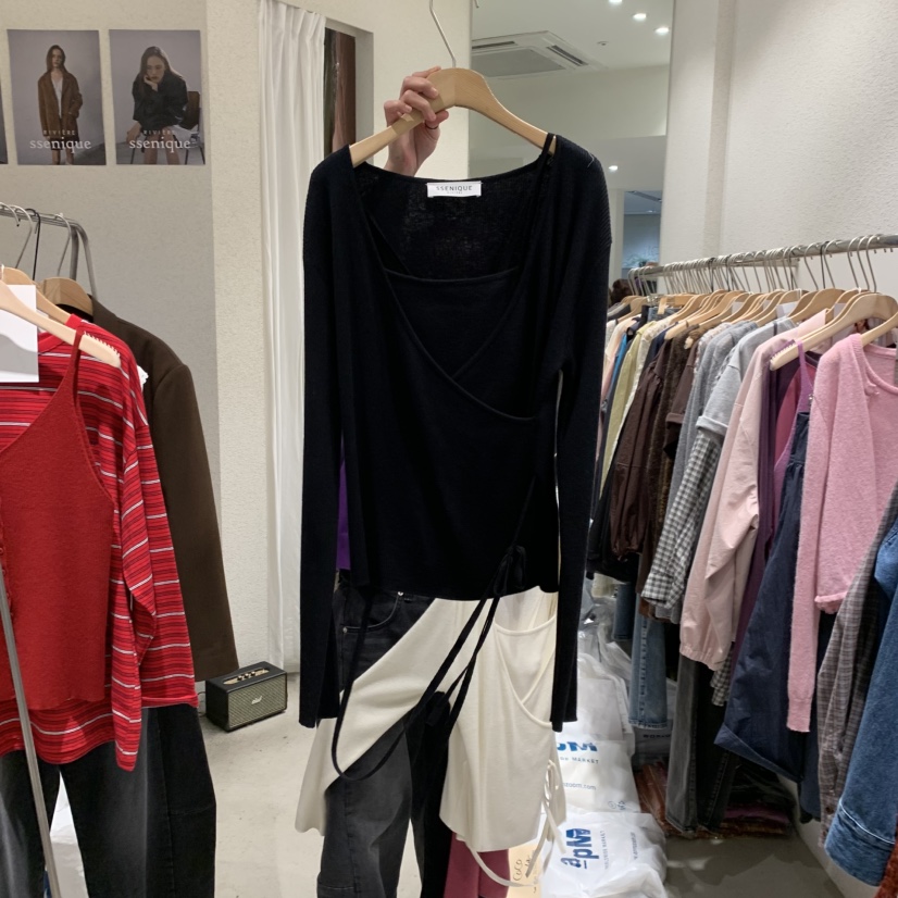SSEMIENNE韓國直郵㊣女士新品推薦25秋冬熱賣人氣套裝套裝開衫SSENIQUE套裝圖色3